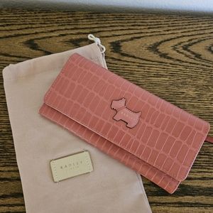 Radley London pink leather wallet